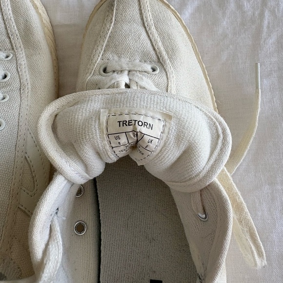 White Tretorn Sneakers - Picture 4 of 4